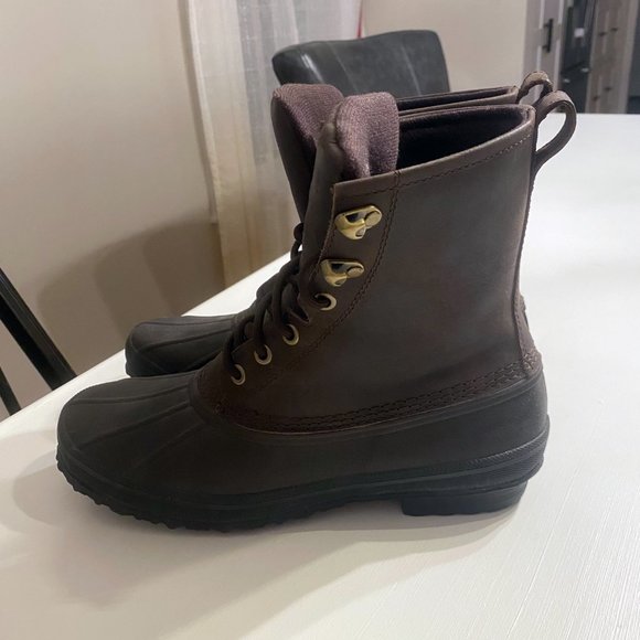 Ugg Australia Men's Rain Boot Stout Brown Yucca Waterproof 1015382 Size 9 - Picture 3 of 10